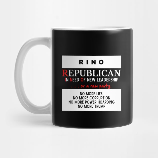 I am a RINO Republican by Bold Democracy